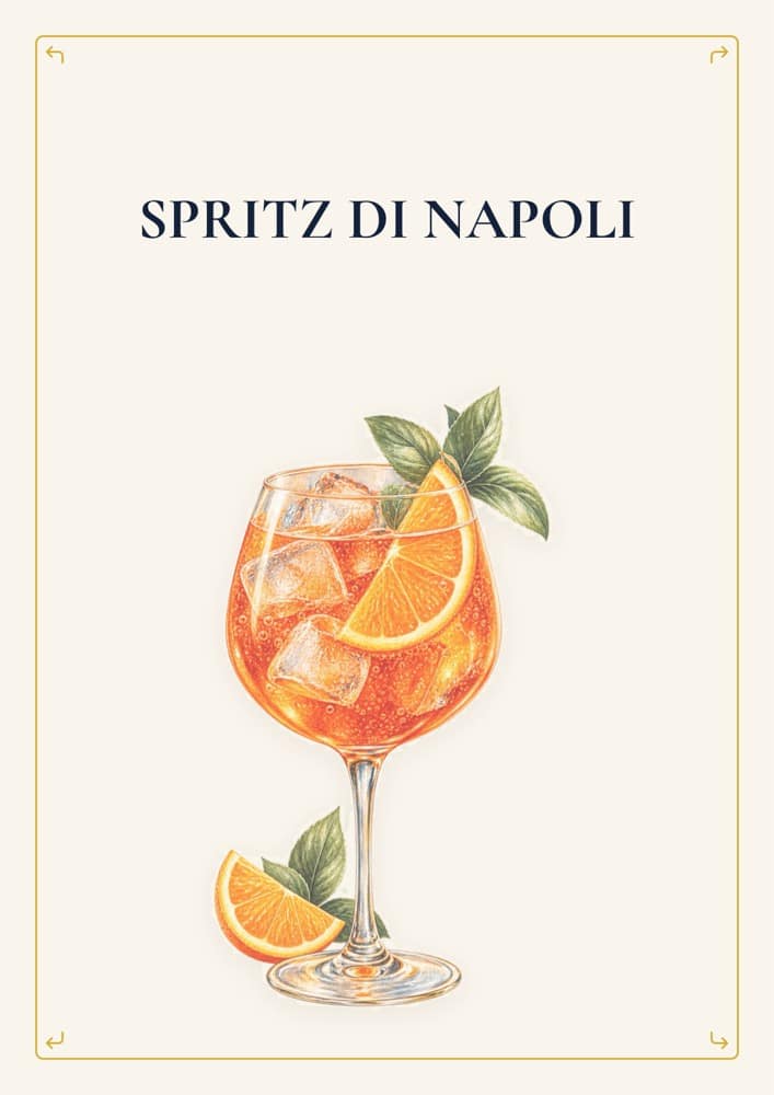 Spritz di Napoli — Česká obálka