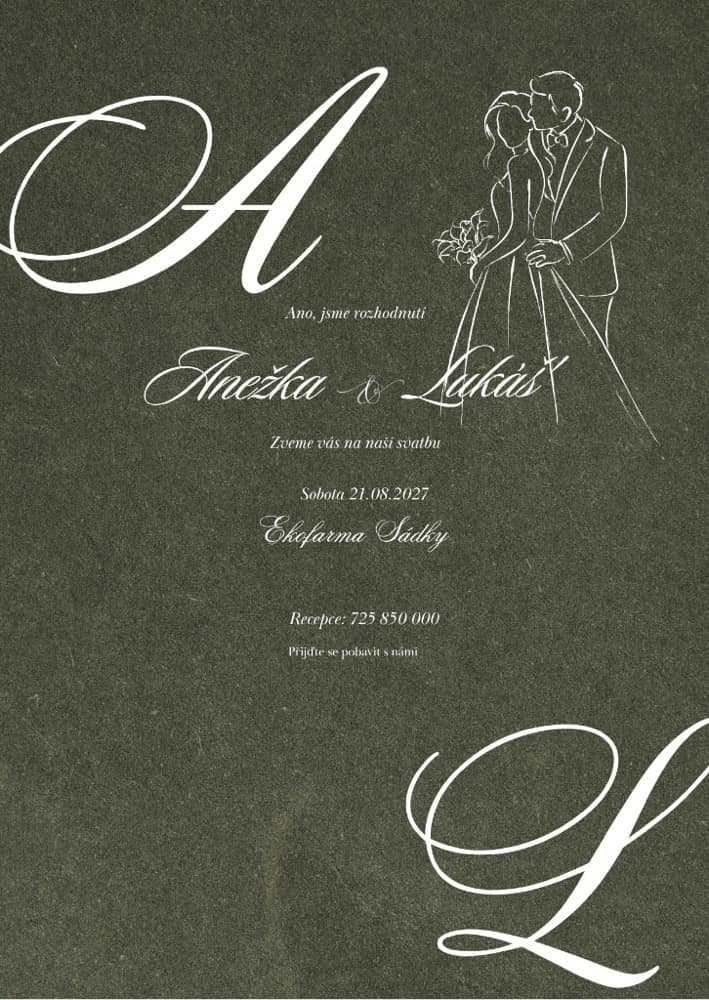 Anežka & Lukáš — Oznámení